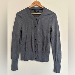 Banana Republic Charcoal Cardigan